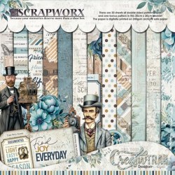 Scrapworx Collection - Find Joy Everyday Ext - Pattern Paper - 3. Booklet 20cm x 20cm - 1. Side A - Front Cover (Copy)